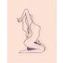 Bouncy Bliss Classic - Uppblåsbar kuddvibrator (lila)