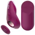 Passion Play - fjärrstyrd, magnetisk trosvibrator (vinröd)