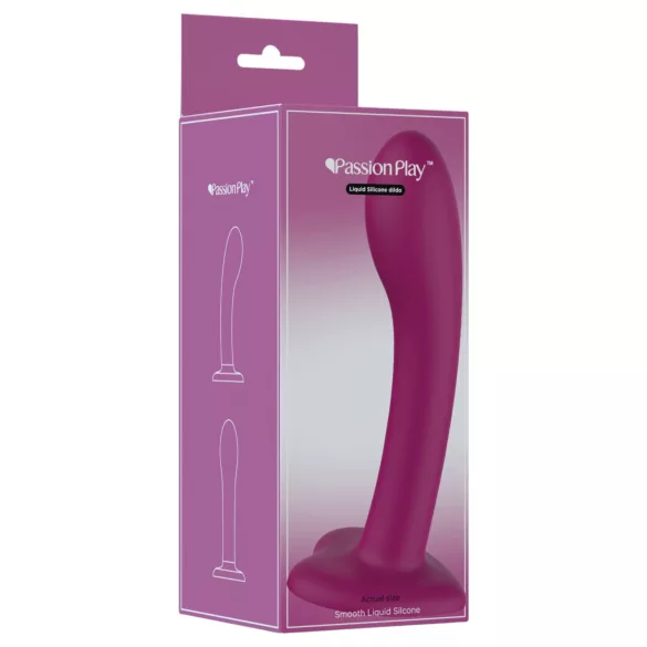 Passion Play - flytande silikon-dildo (lila)
