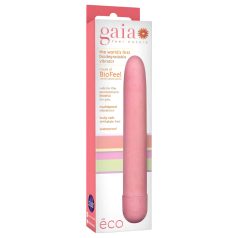 Gaia - stavvibrator - miljövänlig - rosa - stor