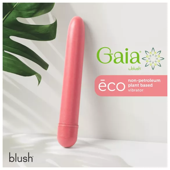 Gaia - stavvibrator - miljövänlig - rosa - stor