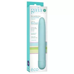 Gaia - stavvibrator - miljövänlig storlek L - blå