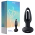Honey Play Box Snuggy - analvibrator med tungform - svart