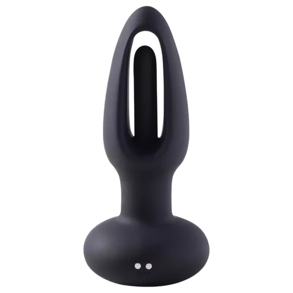 Honey Play Box Snuggy - analvibrator med tungform - svart