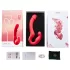 Honey Play Box Harmony Duo - App-styrd påsättningsbar tungvibrator (röd)