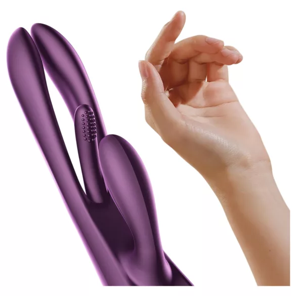Honey Play Box Terri - klitorisvibrator med tunga och arm - lila