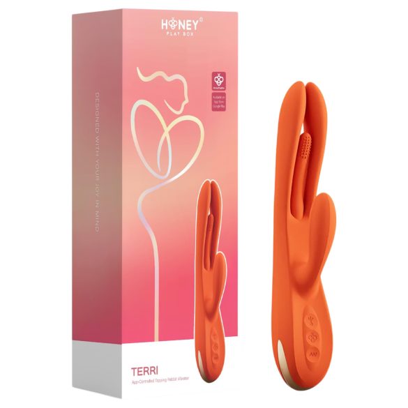 Honey Play Box Terri - klitorisstimulator vibrator med tungform och arm