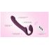 Honey Play Box Bliss - roterande pärlvibrator med sele - lila