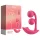 Honey Play Box Melody - App-styrd pärlbesatt 2-i-1 vibrator (röd)