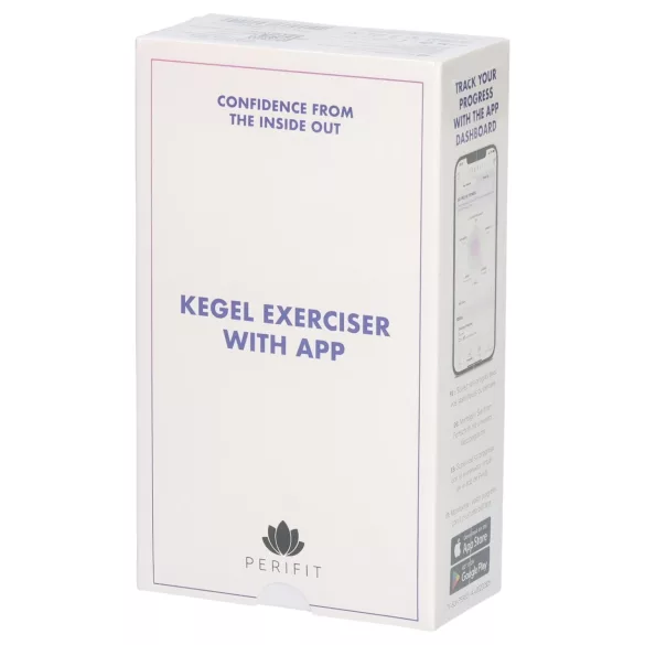 Perifit - App‑styrd vibrerande geishakula (rosa)