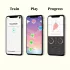 Perifit - App‑styrd vibrerande geishakula (rosa)