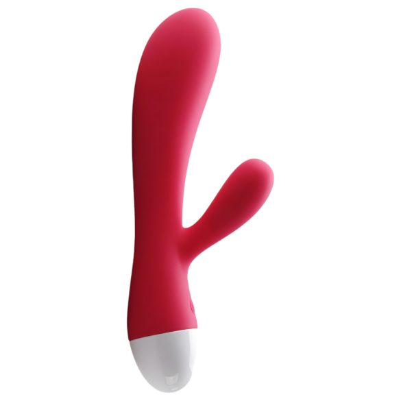 Cotoxo Dolphin & baby - uppladdningsbar klitorisvibrator (röd)