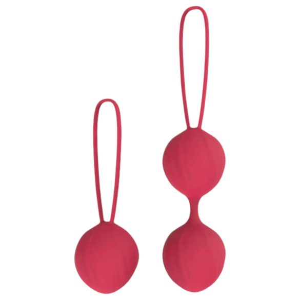 Cotoxo Cherry - 2-delad geishakulor set (röd)