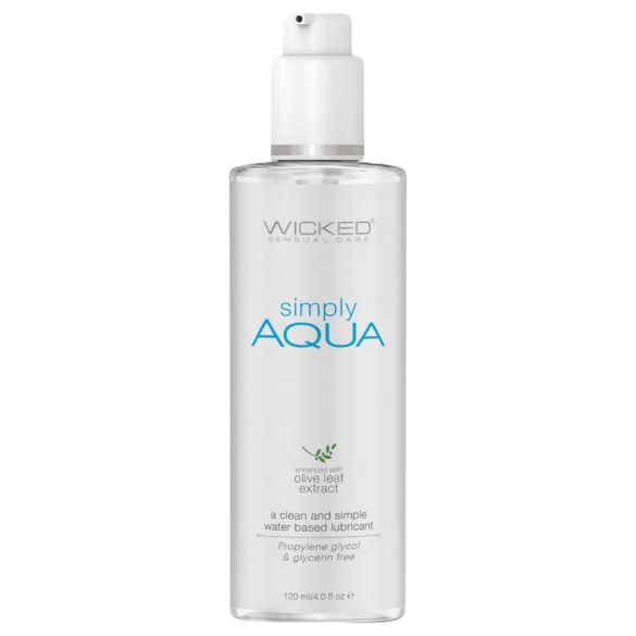 Wicked Simple Aqua - 100% vegan glidmedel (120ml)