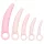 CalExotics Inspire - vaginalt dilatorset - medicinskt silikon - rosa