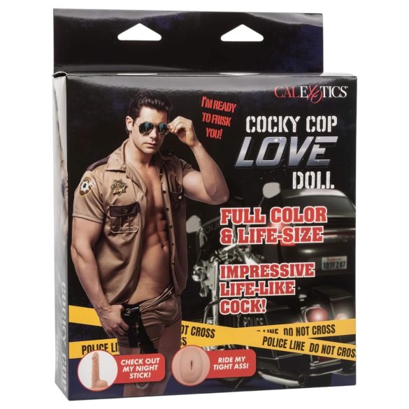 Cocky Cup - uppblåsbar sexdocka man - naturtroget latex