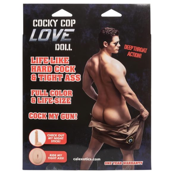 Cocky Cup - uppblåsbar sexdocka man - naturtroget latex