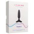LOVENSE Hush 2 XS - uppladdningsbar liten analvibrator (25mm) - svart