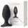 LOVENSE Hush 2 L - liten uppladdningsbar analvibrator (57 mm) - svart