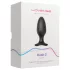 LOVENSE Hush 2 L - liten uppladdningsbar analvibrator (57 mm) - svart