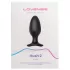 LOVENSE Hush 2 L - liten uppladdningsbar analvibrator (57 mm) - svart