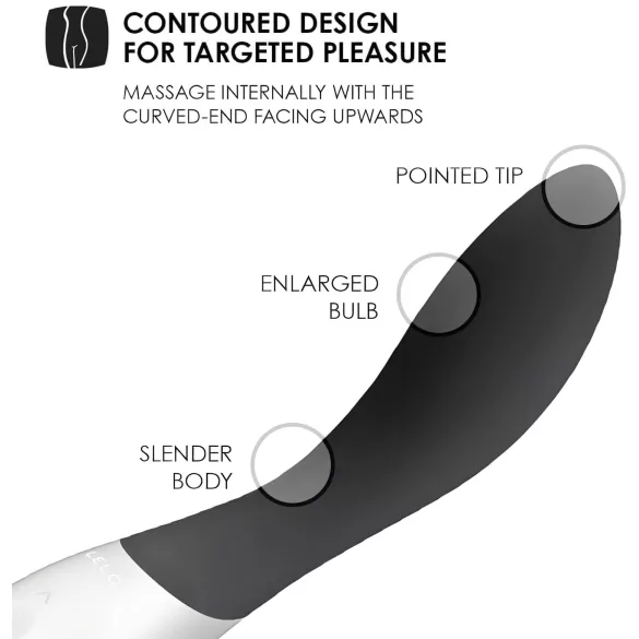 LELO - G-punkt vibrator - vattentät - svart
