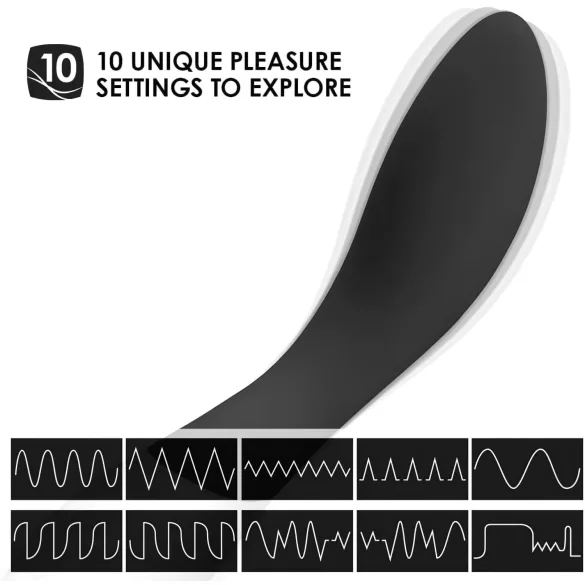 LELO - G-punkt vibrator - vattentät - svart