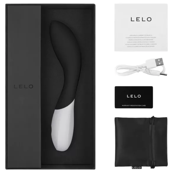 LELO - G-punkt vibrator - vattentät - svart