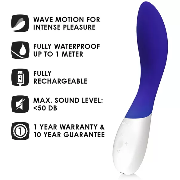 LELO - G-punktsvibrator - vattentät - blå