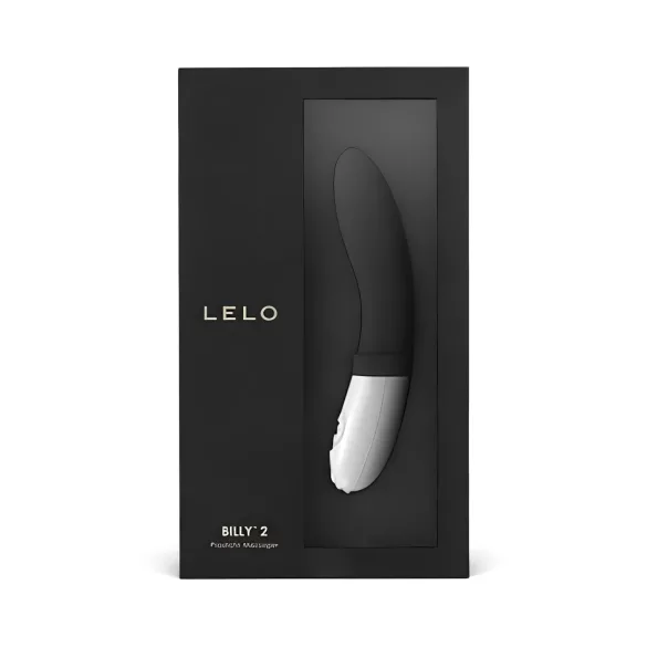 LELO Billy 2 - prostatavibrator - uppladdningsbar vattentät - svart
