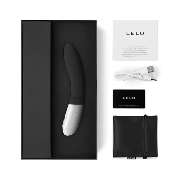 LELO Billy 2 - prostatavibrator - uppladdningsbar vattentät - svart