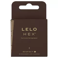LELO - kondom - extra storlek Hex Respect XL - 3 st