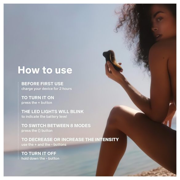 LELO Sona - klitorisstimulator med ljudvågor - körsbärsröd