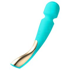   LELO - massagewand vibrator - uppladdningsbar - stor - turkos