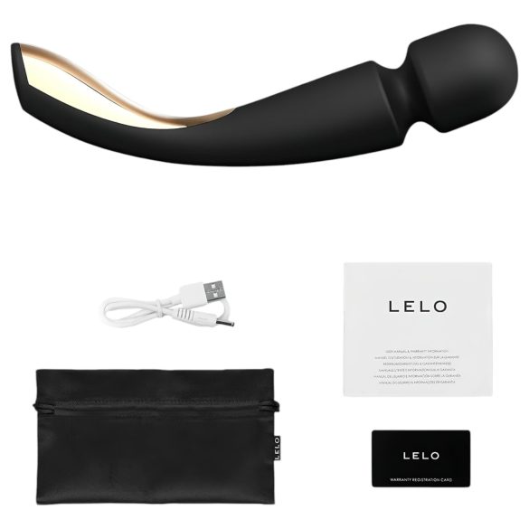 LELO - massagevibrator - stor, uppladdningsbar - svart