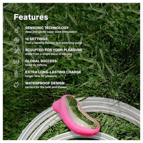 LELO - klitorisstimulator med ljudvågor - körsbär