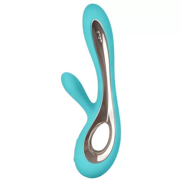 LELO Soraya 2 - rabbitvibrator med klitorisstimulans - vattentät - turkos