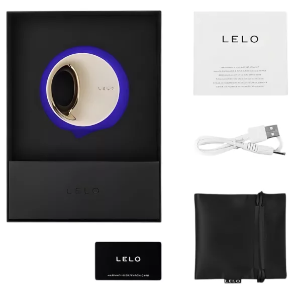 LELO Ora 3 - oralsex-simulator och klitorisvibrator (blå)