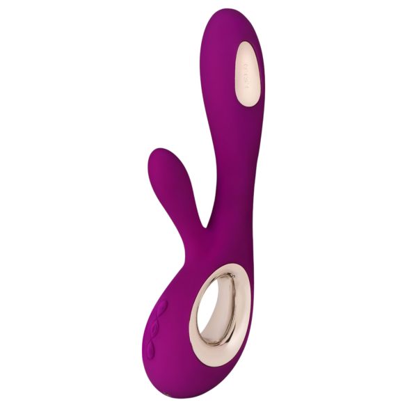 LELO Soraya Wave - vibrator med klitorisstimulator - uppladdningsbar - lila