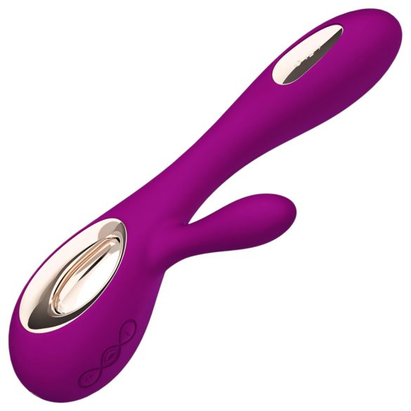 LELO Soraya Wave - vibrator med klitorisstimulator - uppladdningsbar - lila