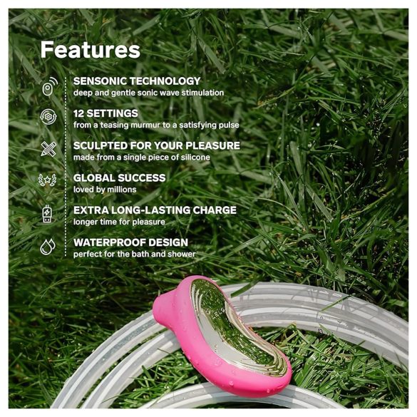 LELO Sona 2 - klitorisstimulator med ljudvågor - svart