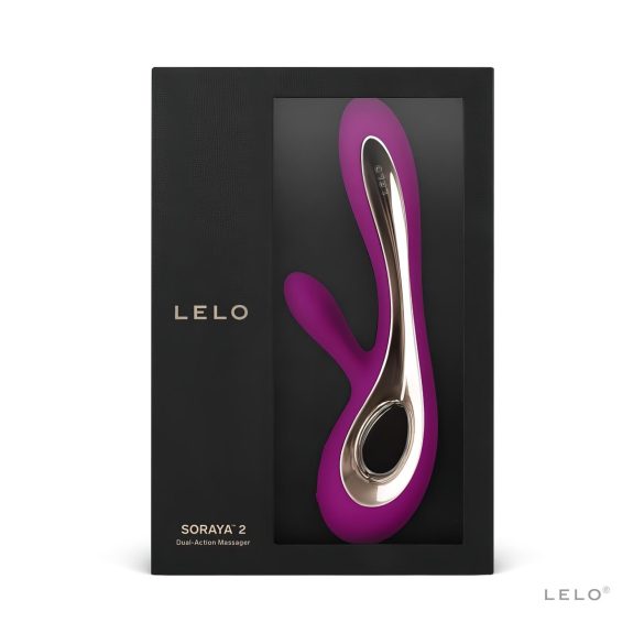 LELO Soraya 2 - vattentät klitorisstimulator med arm (lila)