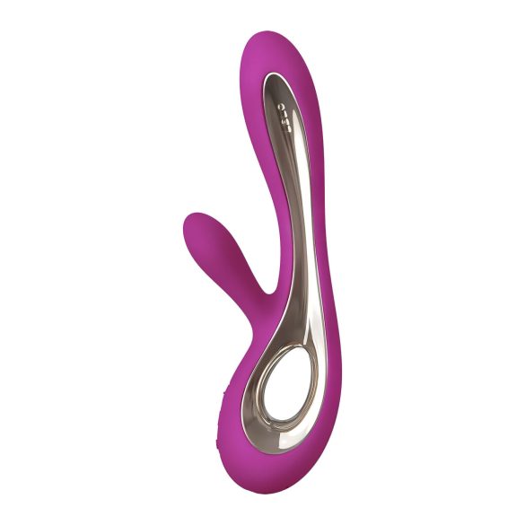 LELO Soraya 2 - vibrator med klitorisstimulans - vattentät - lila