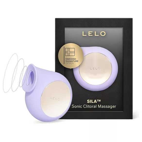 LELO Sila - klitorisstimulator med ljudvågor - vattentät silikon lila