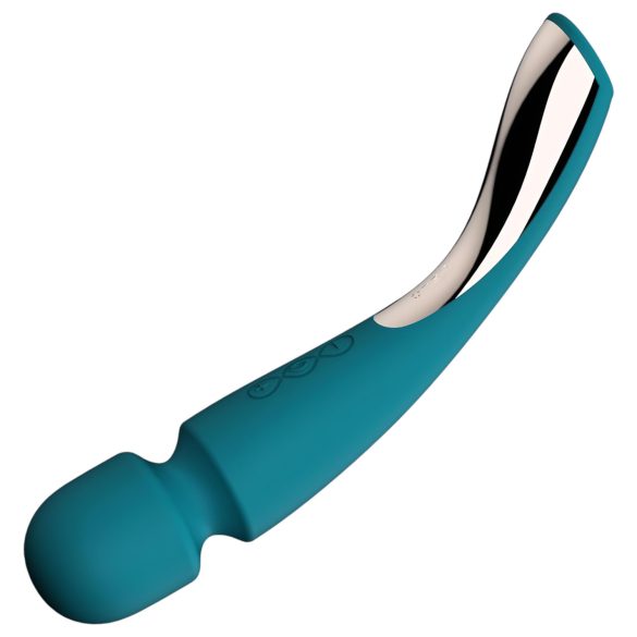 LELO - massagstav med vibrator - medium storlek - turkos