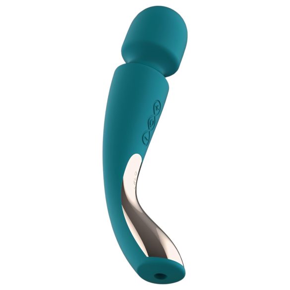 LELO - massagstav med vibrator - medium storlek - turkos