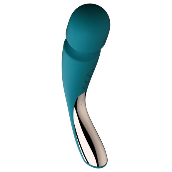 LELO - massagstav med vibrator - medium storlek - turkos