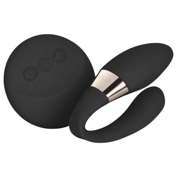 LELO Tiani Duo - parvibrator - silikon - svart