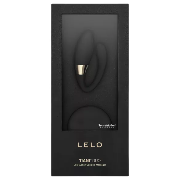 LELO Tiani Duo - parvibrator - silikon - svart