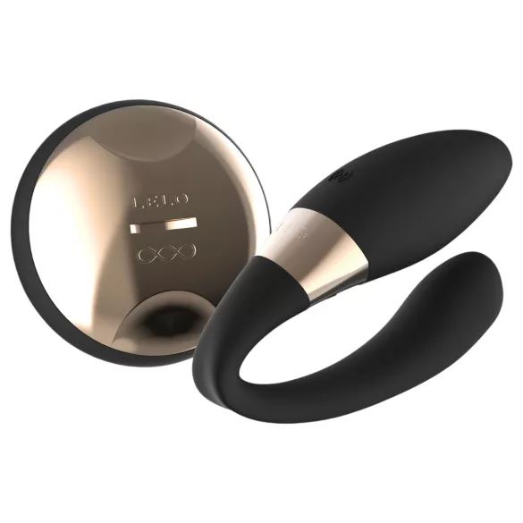 LELO Tiani Duo - parvibrator - silikon - svart